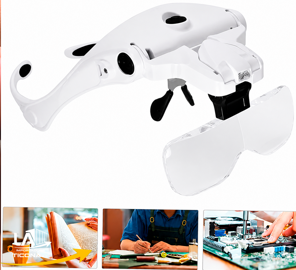 OPTIVISOR CON LUZ LED RECARGABLE