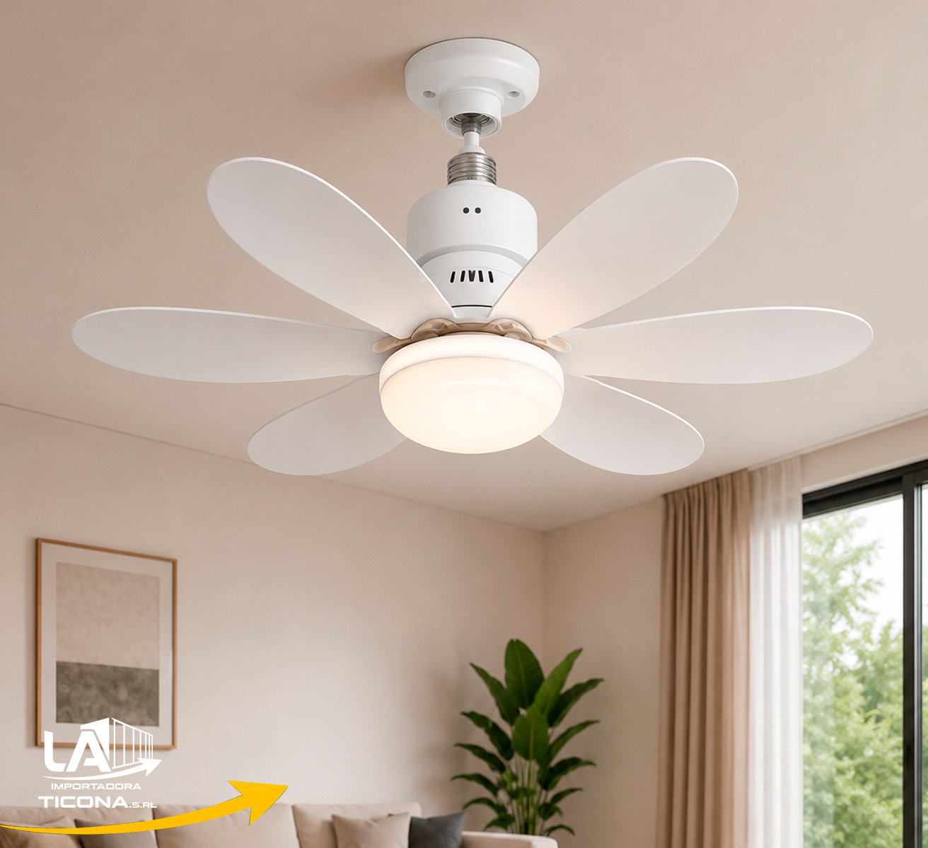 FOCO VENTILADOR INTELIGENTE