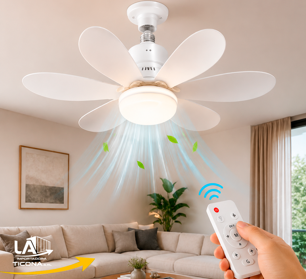 FOCO VENTILADOR INTELIGENTE