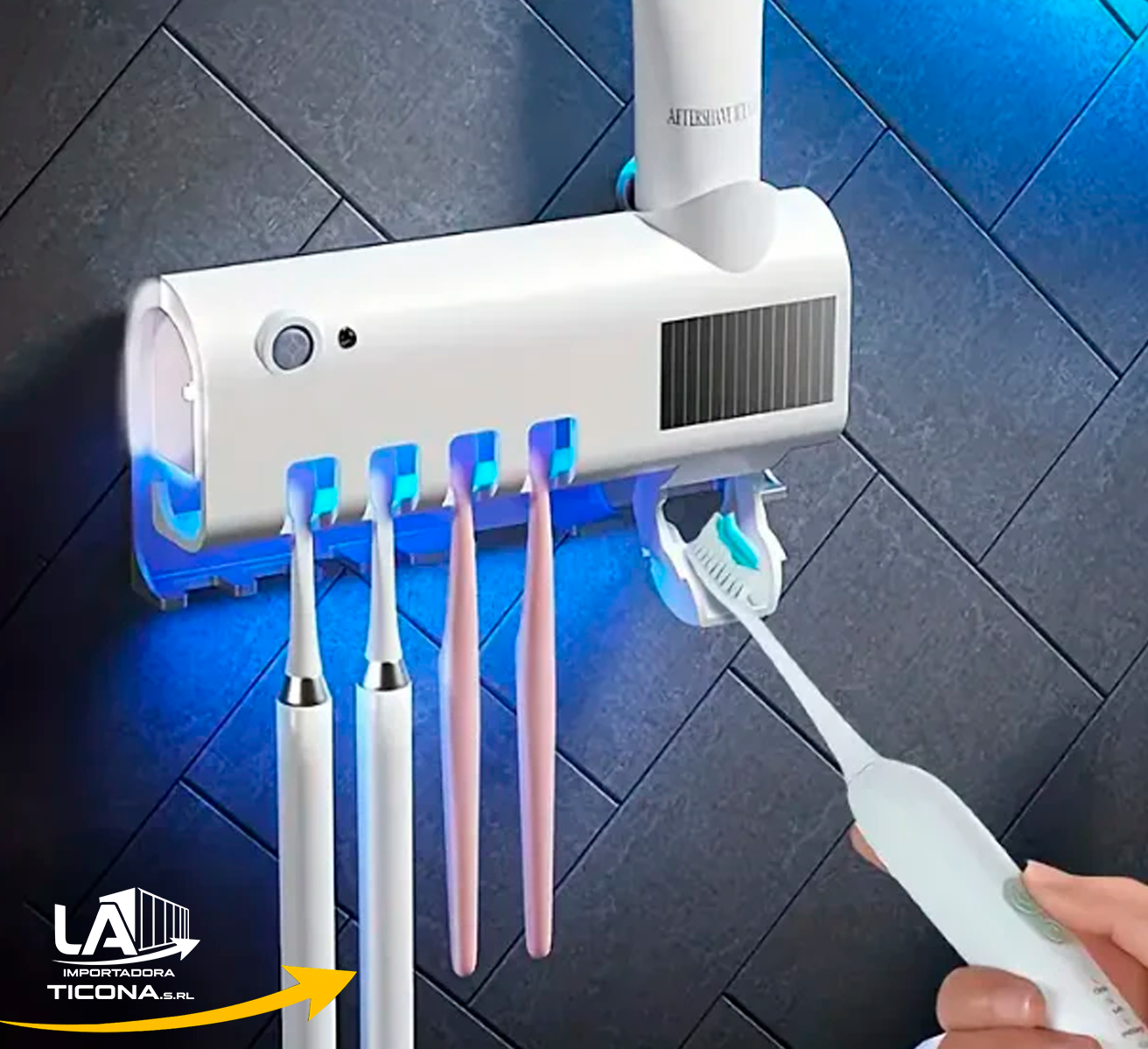 DISPENSADOR Y ESTERILIZACION DE CEPILLOS