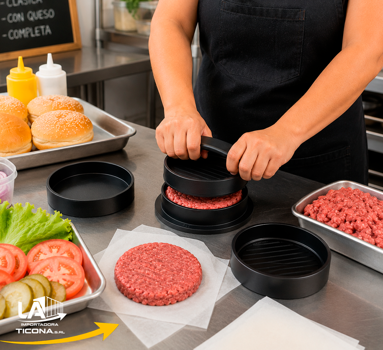 BURGER PRESS