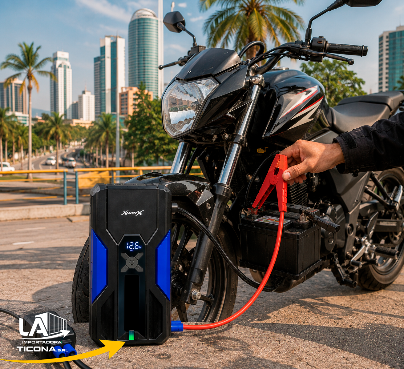 ARRANCADOR DE BATERIA 68000mAh