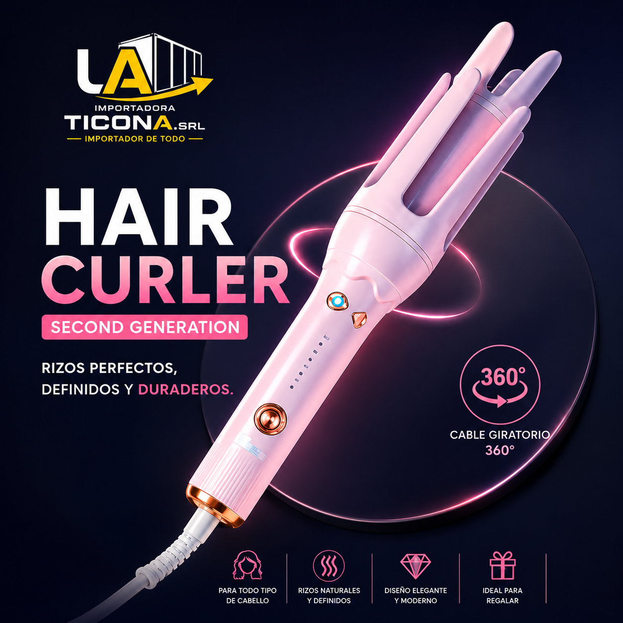 RIZOS DE CABELLO HAIR CURLER
