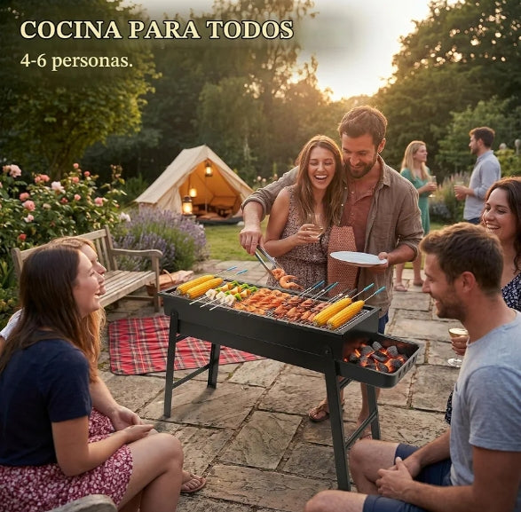 PARRILLA PORTATIL BBQ GRILL